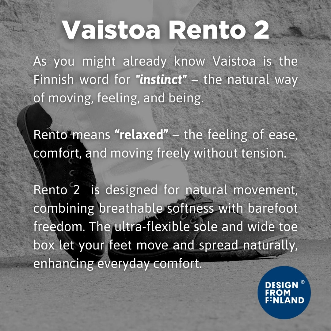 Vaistoa Rento 2 | Canvas Barefoot Sneakers