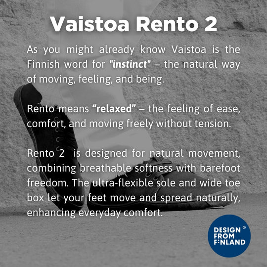 Vaistoa Rento 2 | Canvas Barefoot Sneakers