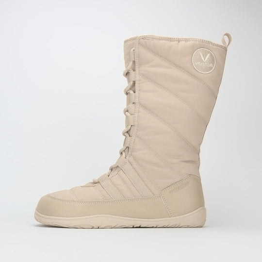 Vaistoa Hanki Barefoot Shoes Unisex Winter Snow Boots Vanilla Zero Drop Flat Sole Lateral