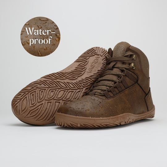 Vaistoa Uoma 2 Boots Vegan Waterproof Barefoot Trekking Shoes