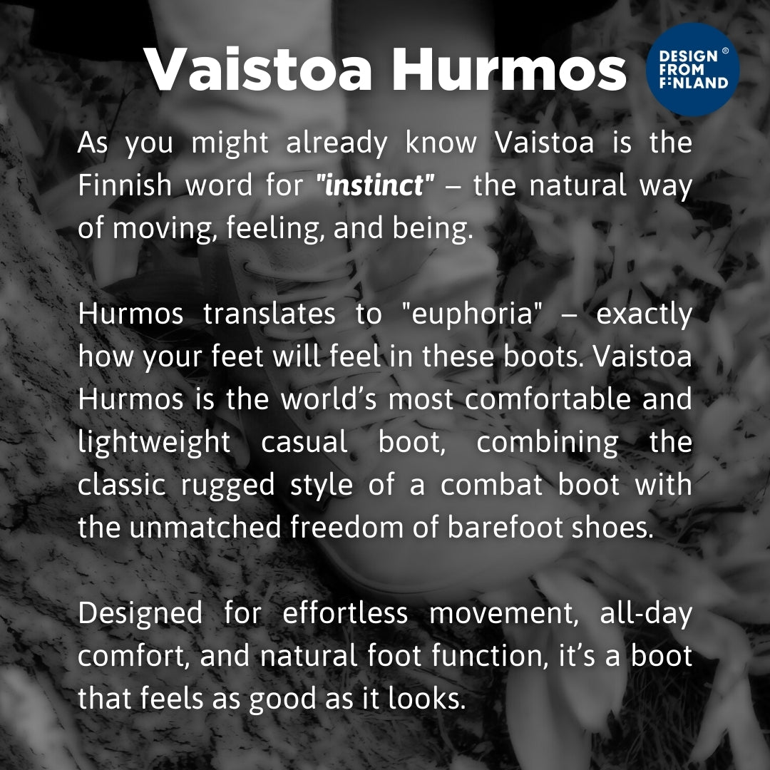 Vaistoa Hurmos Casual Barefoot Combat Boots Story