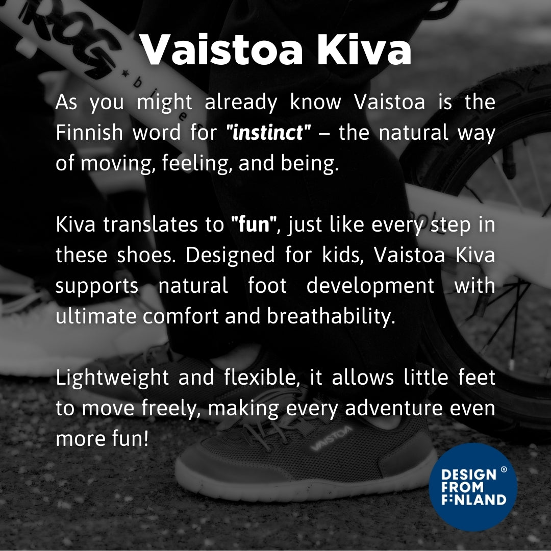Vaistoa Kiva Kids Mesh Barefoot Sneakers Story