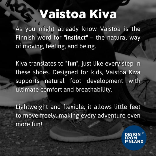 Vaistoa Kiva Kids Mesh Barefoot Sneakers Story