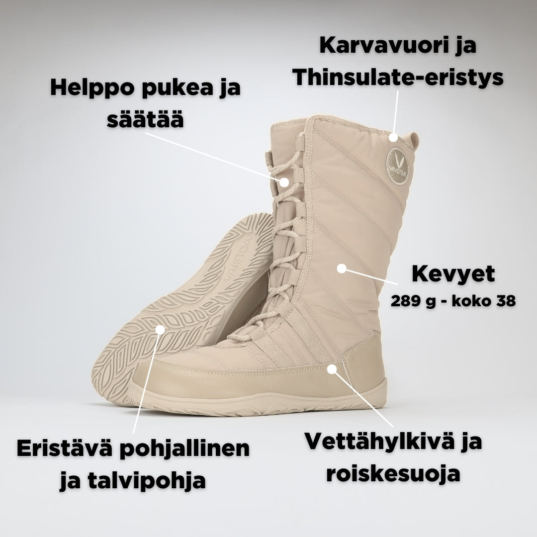 Vaistoa Hanki | Barefoot Winter Boots