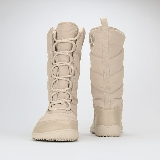 Vaistoa Hanki Barefoot Shoes Unisex Winter Snow Boots Vanilla Back Front
