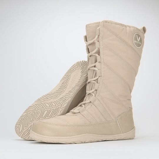 Vaistoa Hanki Barefoot Shoes Unisex Winter Snow Boots Vanilla Design From Finland