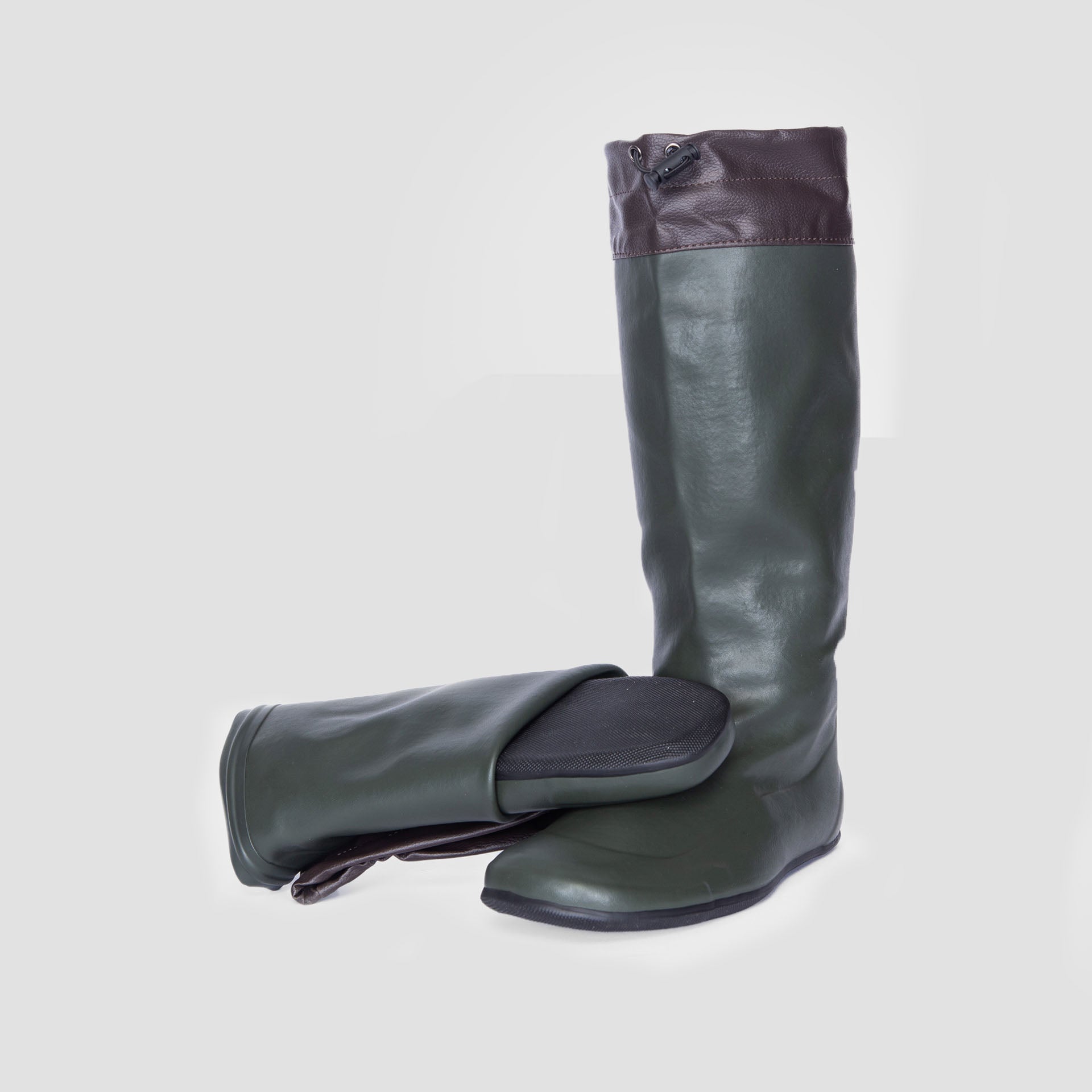 Rubber rain shoes top