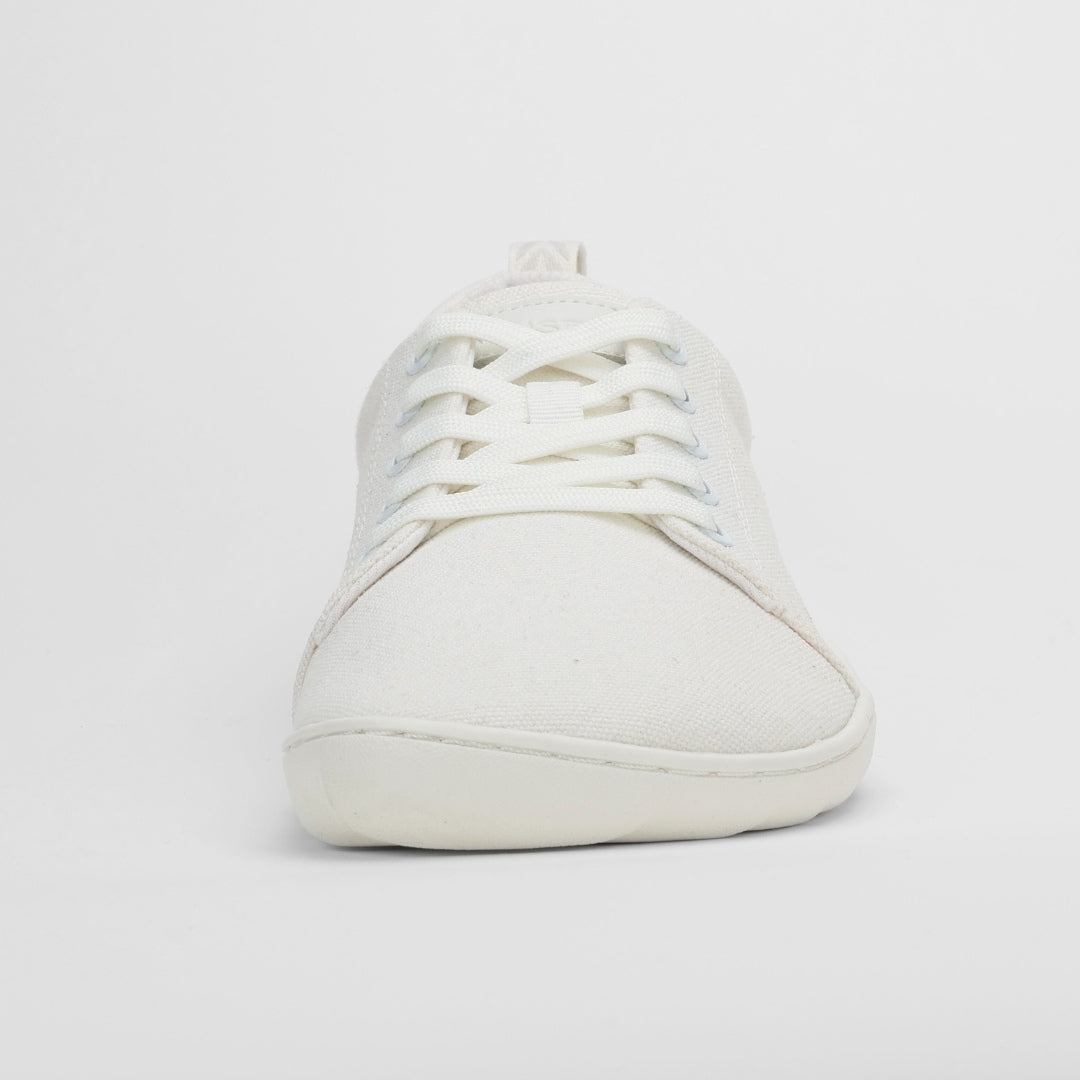 Vaistoa Rento canvas barefoot sneakers white view