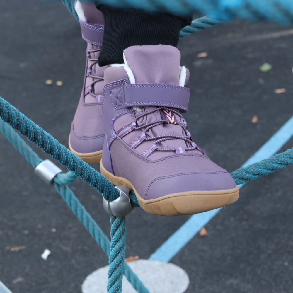 Vaistoa Ulappa kids Waterproof Barefoot shoes plum User Image Autumn
