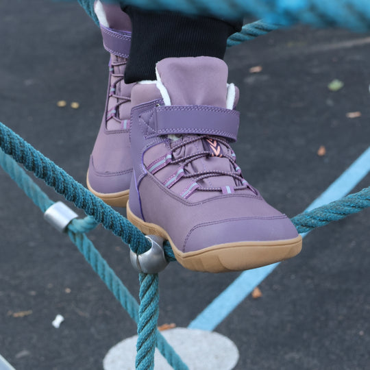 Vaistoa Ulappa kids Waterproof Barefoot shoes plum User Image Autumn
