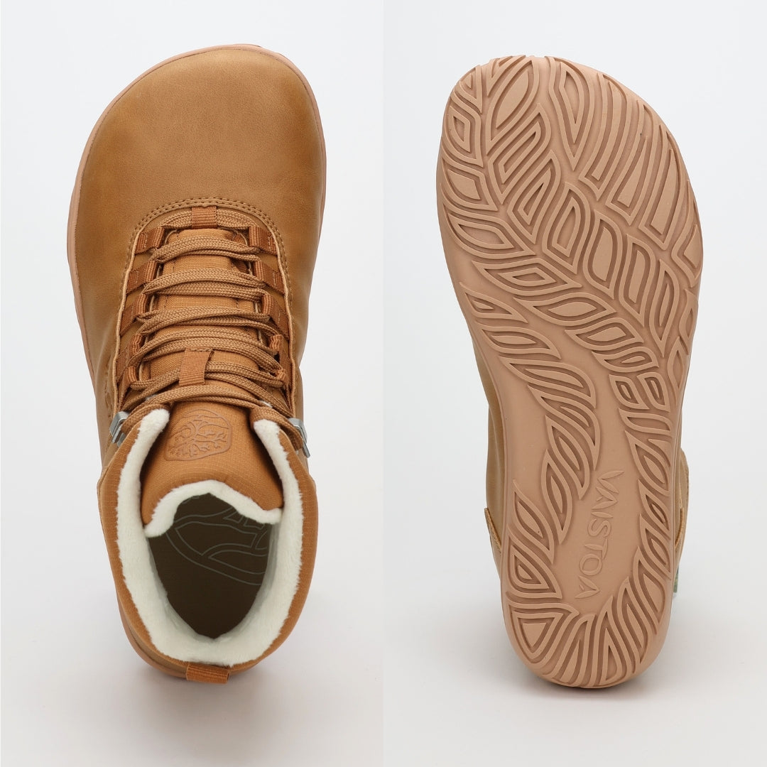 Vaistoa Rain Boots With Wide Toe Box Leather Boulder Boot Women S Zero Drop  Minimalist 2025