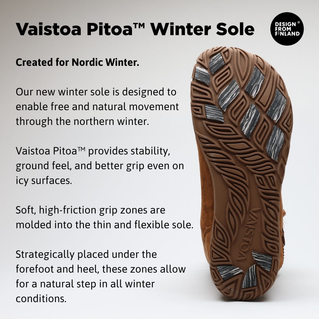 Vaistoa Huurre | Winter Barefoot Ankle Boots