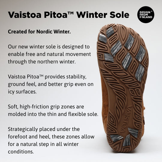 Vaistoa Huurre | Winter Barefoot Ankle Boots