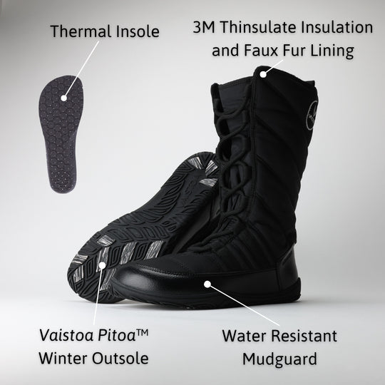 Vaistoa Hanki 2 | Barefoot Winter Boots