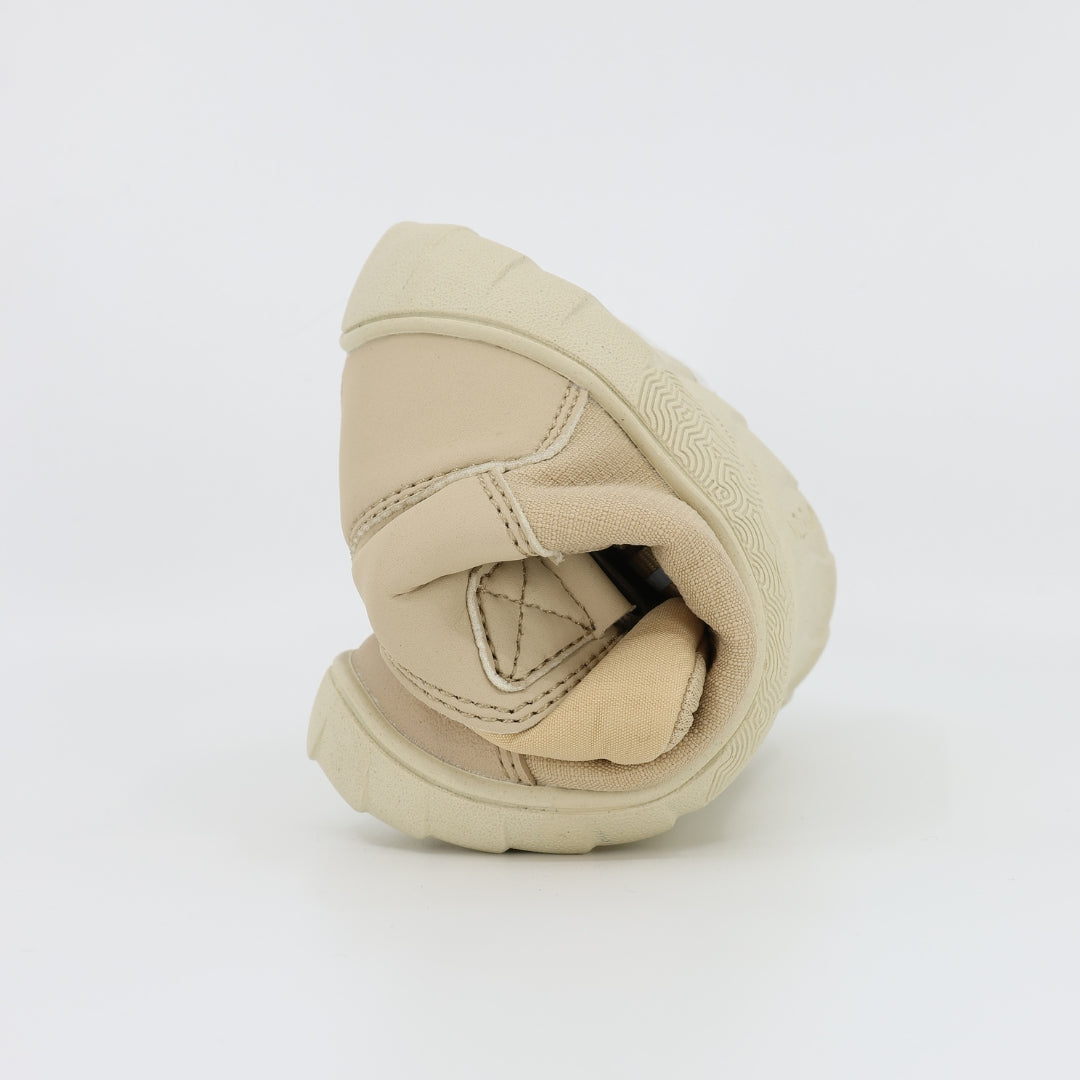 vaistoa kaste waterproof kids barefoot shoes beige thin flexible sole