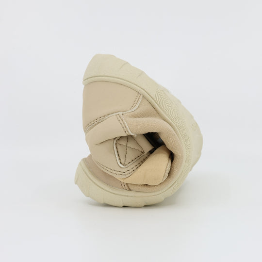 vaistoa kaste waterproof kids barefoot shoes beige thin flexible sole