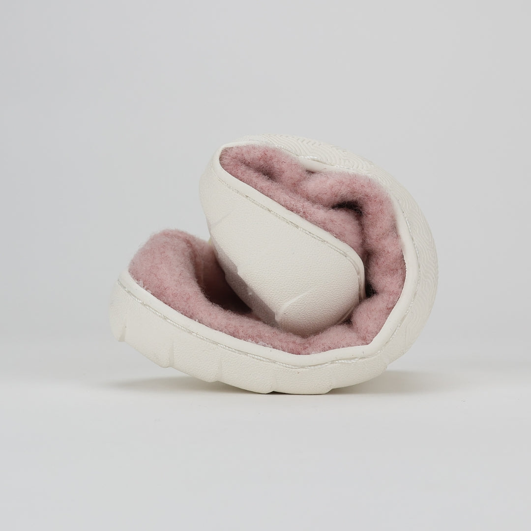vaistoa toive barefoot felt slippers rose thin flexible sole